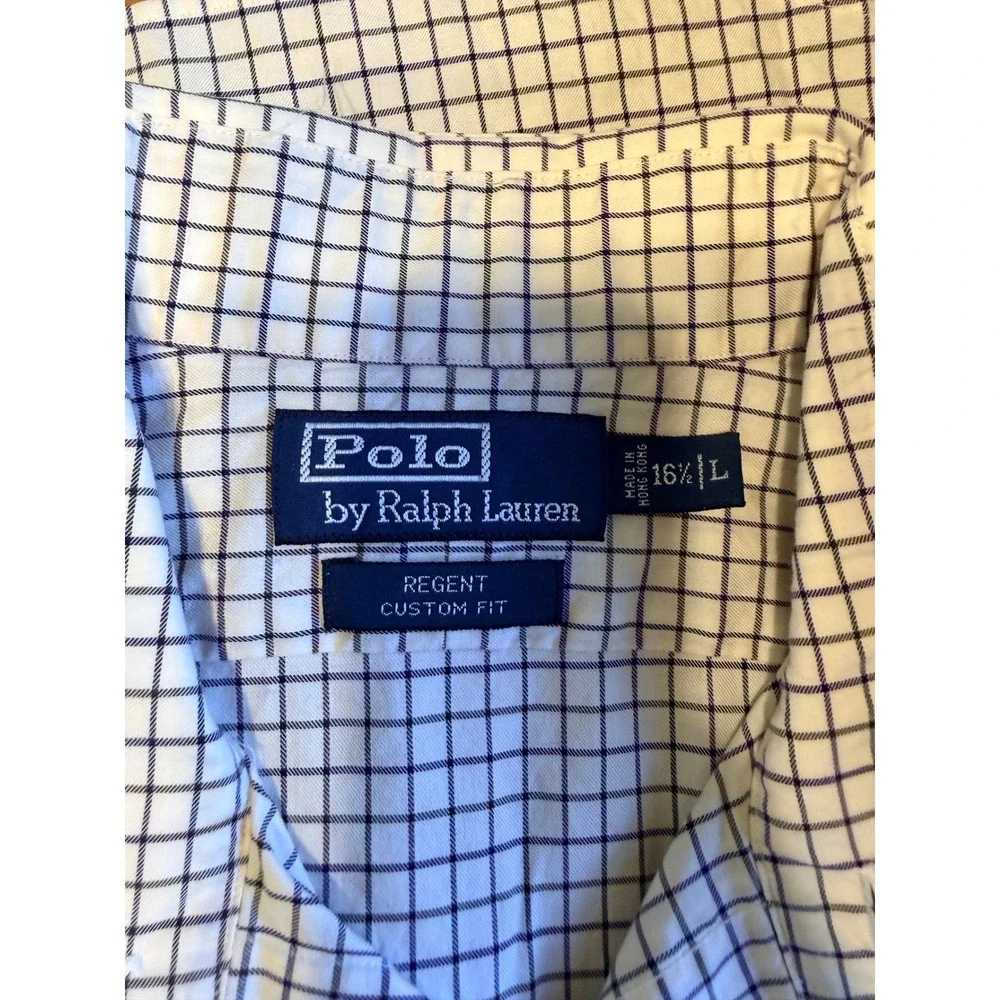 Lot of 7 Polo Ralph Lauren Mens Button Down Shirts L XL Blake Classic Fit Cotton